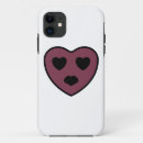 Search for heart symbol iphone cases Black
