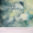 Search for no assigned seats wedding signs Open seating