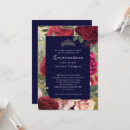 Search for blush and navy quinceanera invitations Elegant