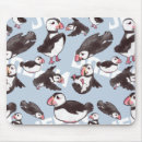 Search for bird puffins mousepads Animals