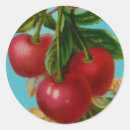 Search for vintage food stickers Illustration