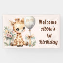 Search for baby girl welcome banners Pink