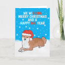 Search for shiba inu christmas cards Funny
