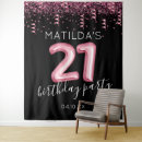 Search for 21st birthday backdrops Girly