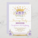 Search for princess crown birthday invitations Rose