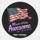 Search for vintage year stickers Anniversary