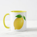 Search for fresh fruit design mugs Lemon