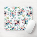 Search for purple flower pattern mousepads Flowers