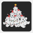Search for funny polar bear stickers Xmas