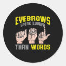 Search for eyebrows stickers Louder
