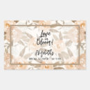 Search for love bloom stickers Bridal shower