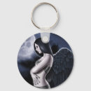 Search for gothic angel key rings Raven