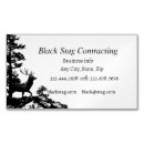 Search for stag business cards Black