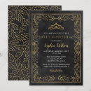 Search for princess sweet 16 invitations Tiara
