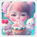 Search for kawaii girl stickers Cute