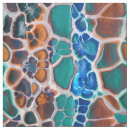 Search for teal orange fabric White