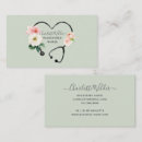 Search for registered nurse business cards Healthcare professional