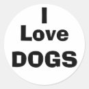 Search for round dog stickers Nature