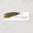 Search for cheetah business cards Glitter