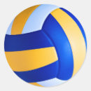 Search for blue volleyball stickers Player