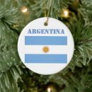 Search for flag football christmas tree decorations Argentina