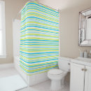 Search for lime green striped shower curtains Modern