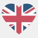 Search for heart flag stickers Union jack