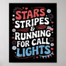 Search for blue run posters Stars and stripes