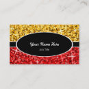 Search for black red gold business cards Sparkle