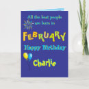 Search for february birthday cards Born in february