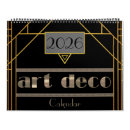 Search for art deco calendars Retro