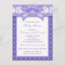 Search for purple umbrella baby shower invitations Flowers