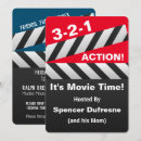 Search for movie theatre party invitations Kids