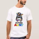 Search for autism aunt tshirts Auntie