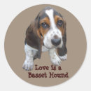 Search for basset hound mom stickers Dog