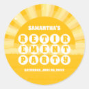 Search for retirement party stickers Elegant