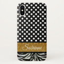 Search for black polka dot iphone cases Monogrammed