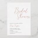 Search for rose gold bridal shower Minimal