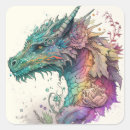 Search for beautiful dragon stickers Fantasy