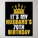 Search for 70th birthday posters Modern