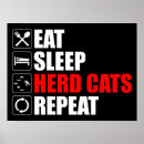 Search for sleeping cat posters Funny