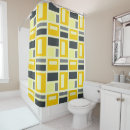 Search for mondrian shower curtains Yellow