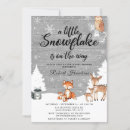 Search for snowflakes baby shower invitations Gender neutral
