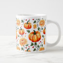 Search for pumpkin harvest mugs Fall season