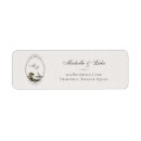 Search for oval return address labels Elegant