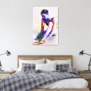 Search for ballerina canvas prints Watercolor