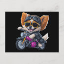 Search for dog on motorcycle postcards Biker