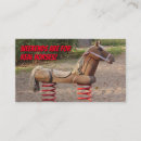 Search for horseback business cards Riding instructor