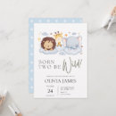 Search for born two be wild birthday invitations Second