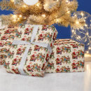 Search for santa for kids wrapping paper Festive